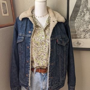 Levi's Sherpa Denim Jacket